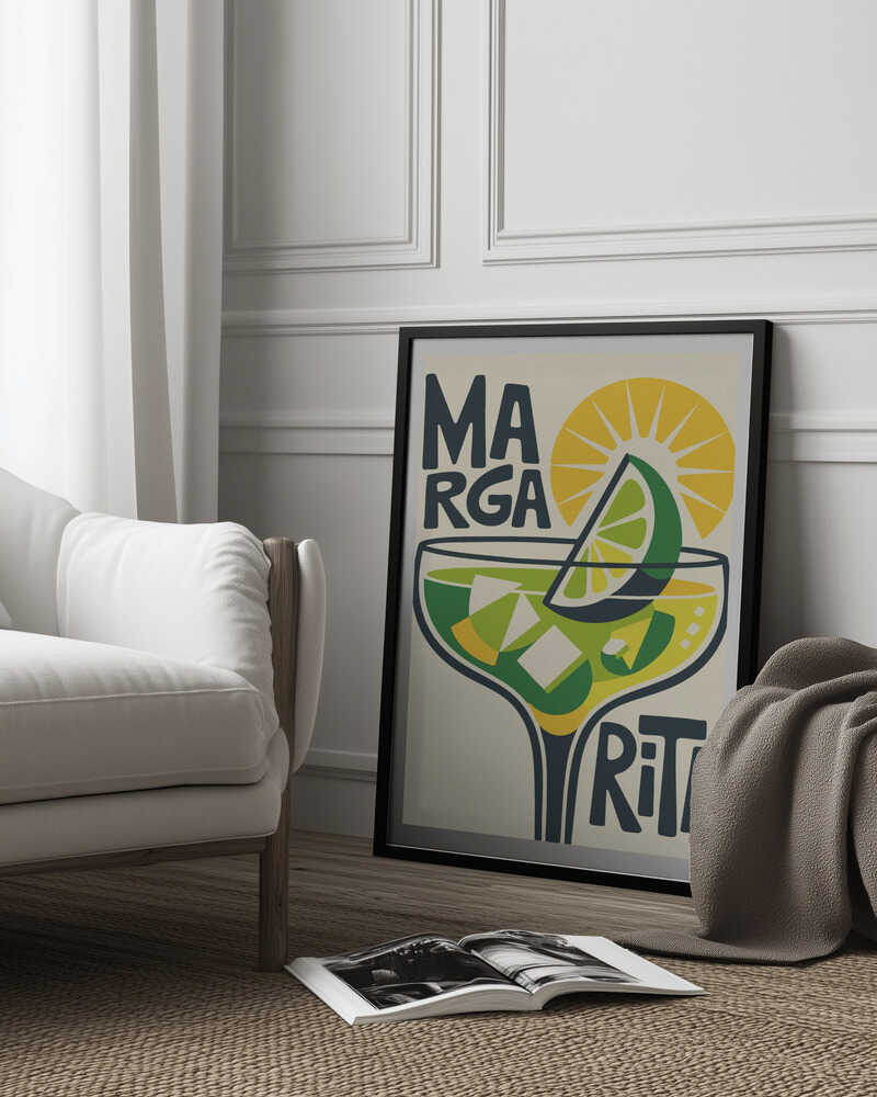 Sunny Margarita Poster