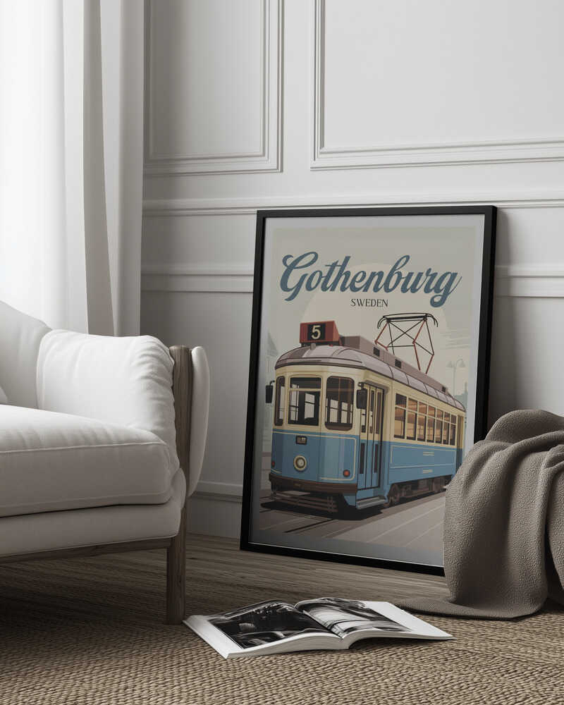 Gothenburg Travel Poster Poster