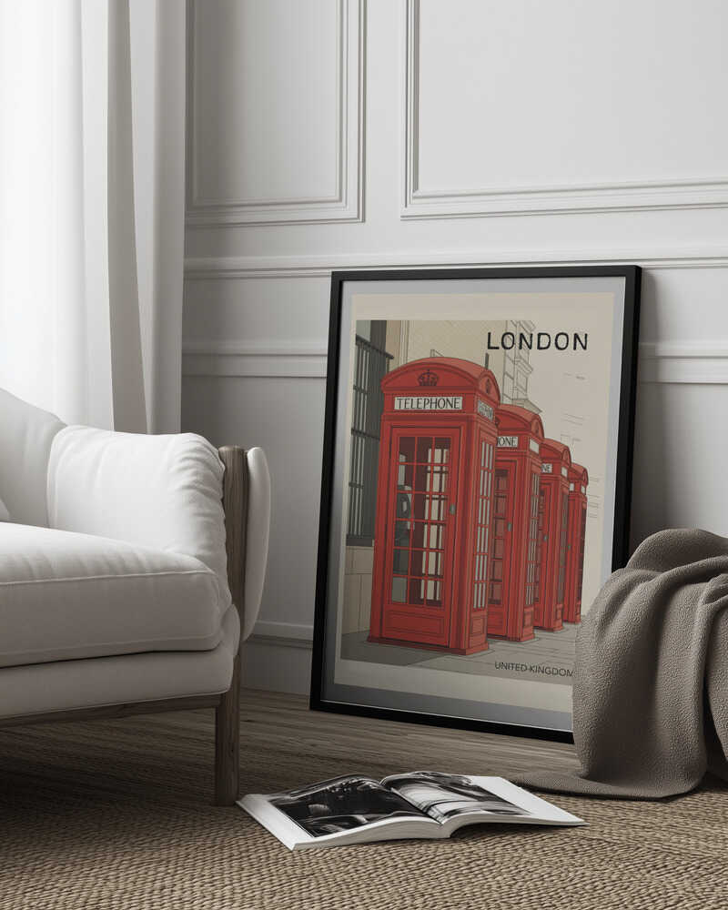 London Travel Poster Poster