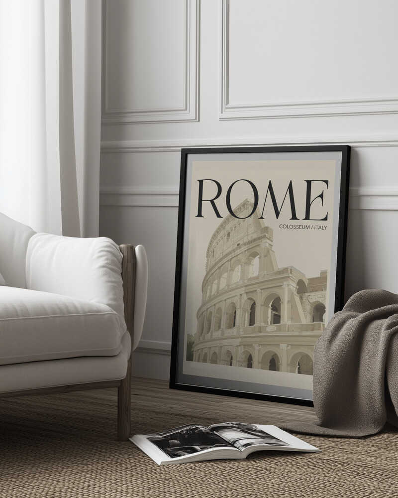 Rome Travel Poster Poster