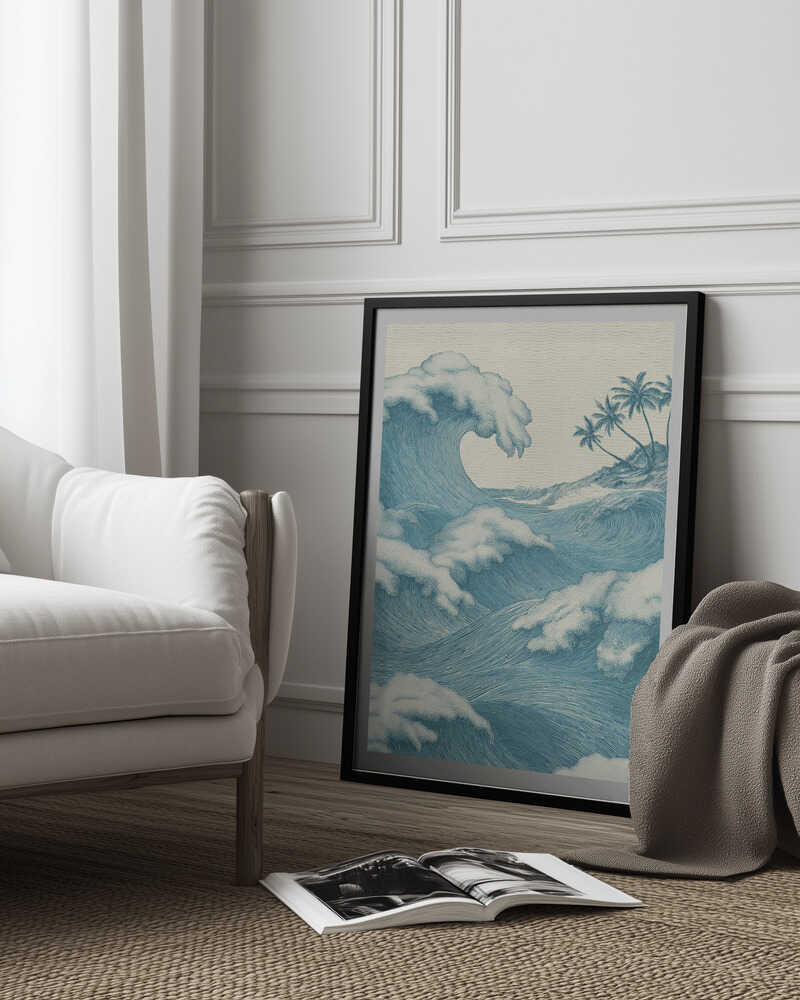 The Waves Poster