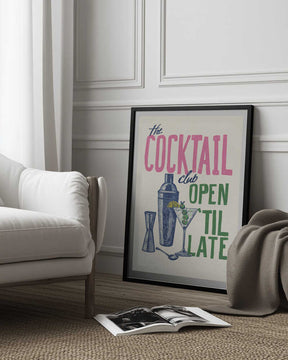 The Cocktail Club Poster