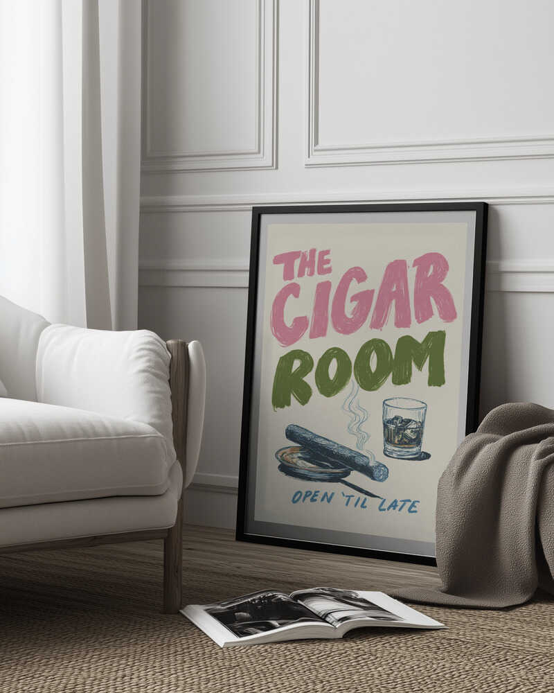 The Cigar Room Poster