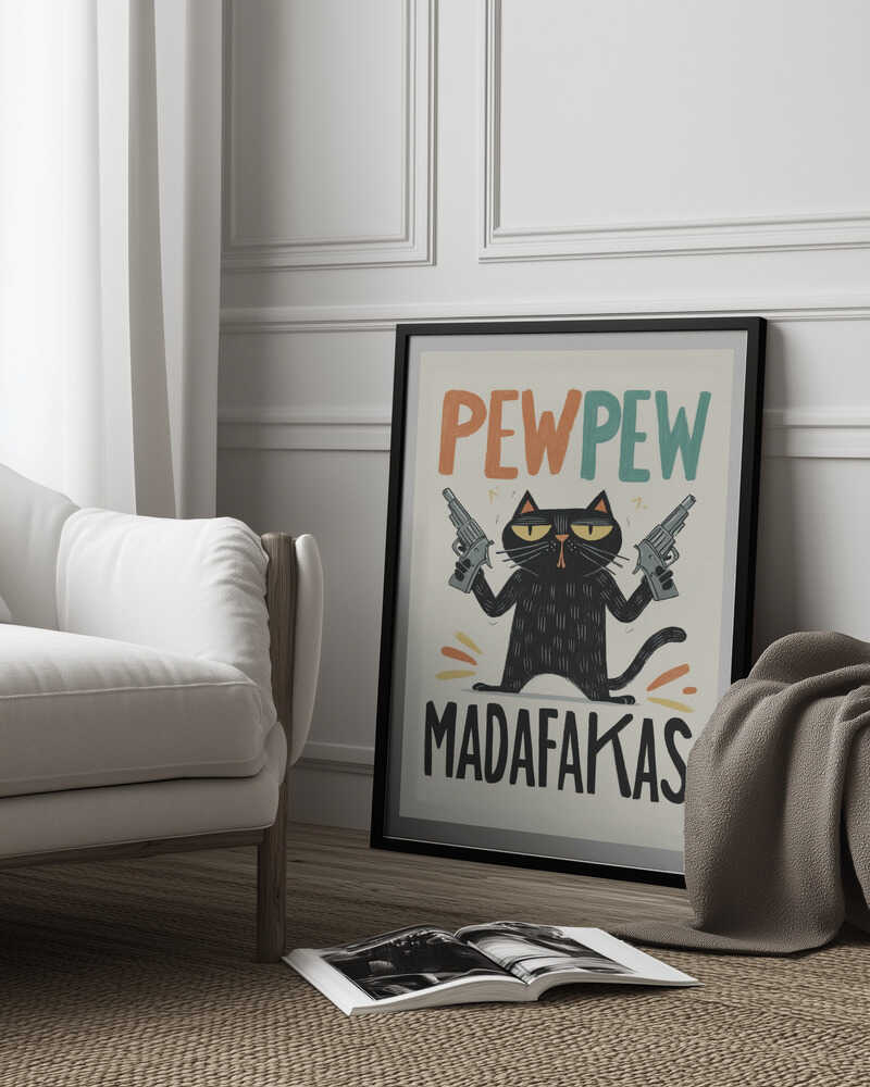 Pew Pew Madafakas Poster