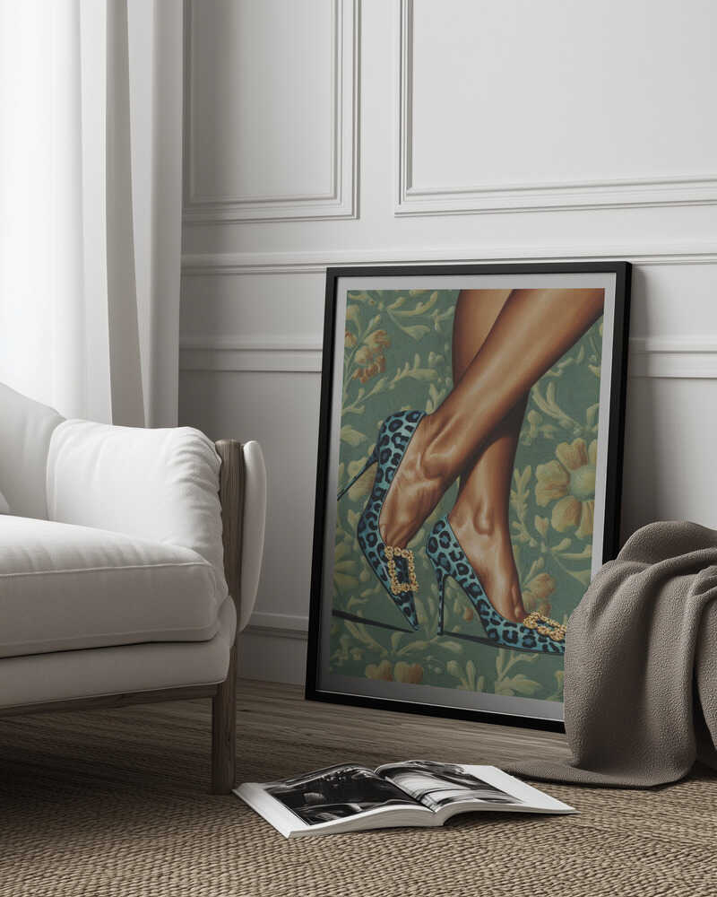 Feline Grace Poster