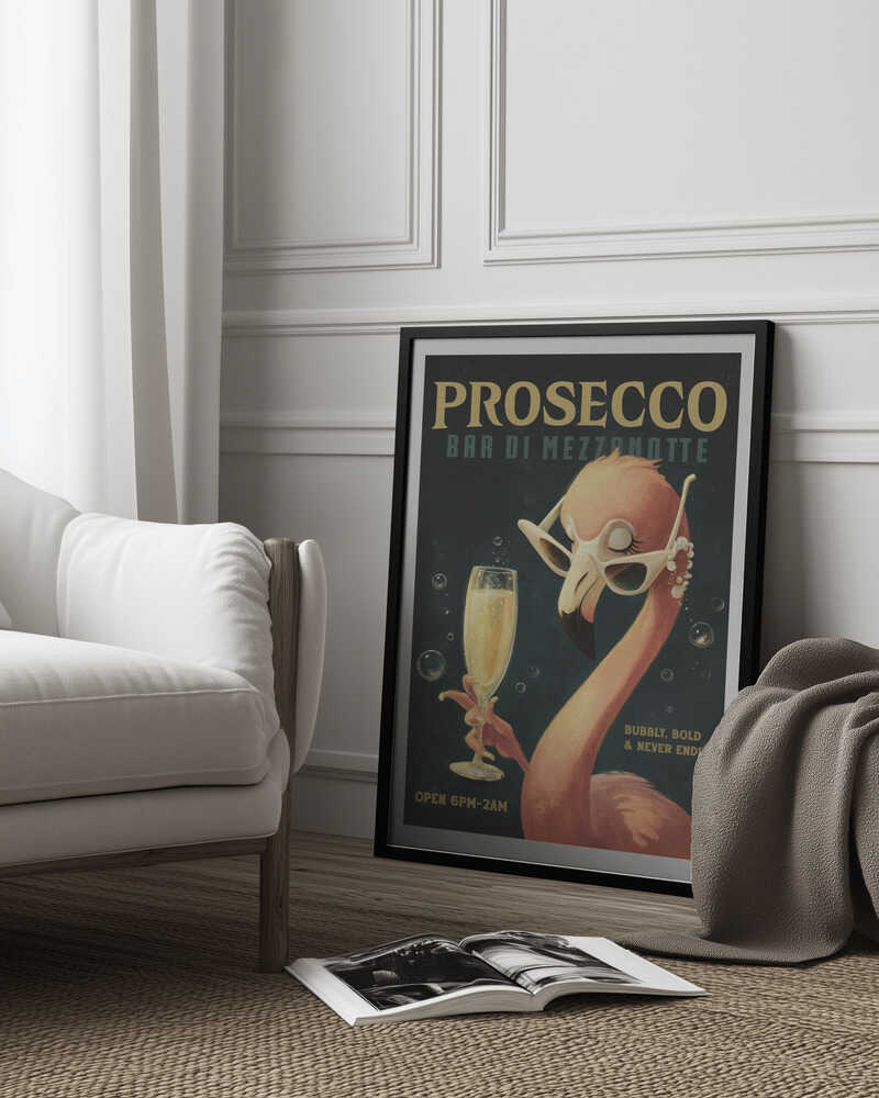 Prosecco Bar Di Mezzanotte Poster