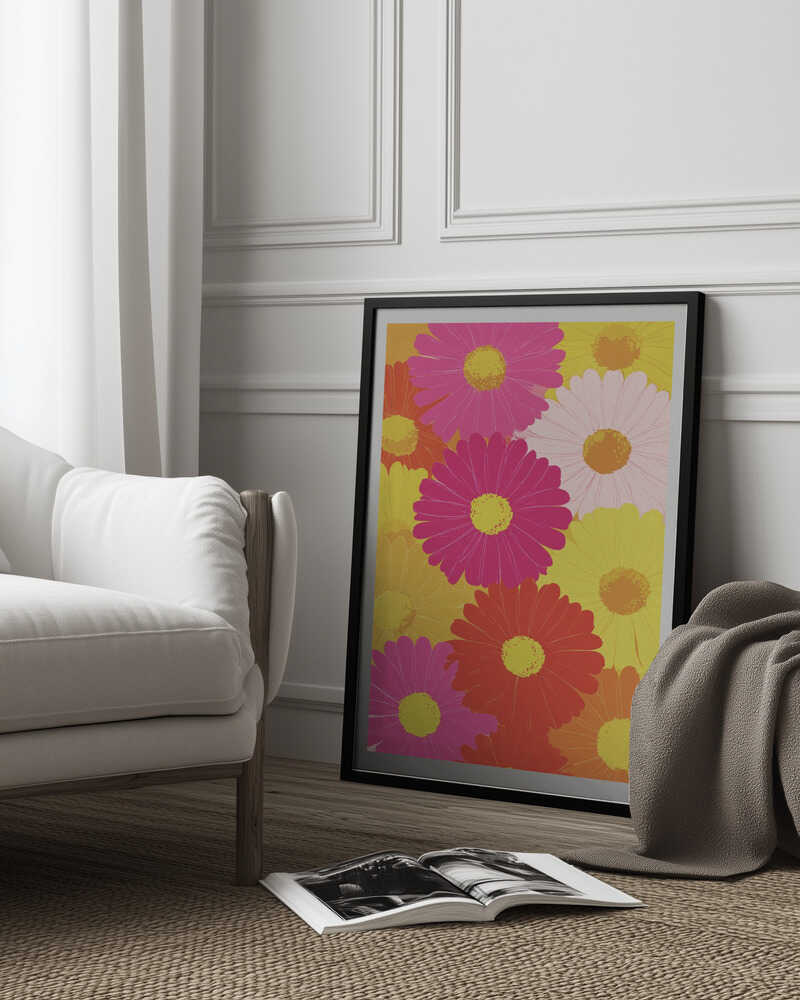 Flower Pop Poster