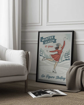 Go Figure Skating Poster