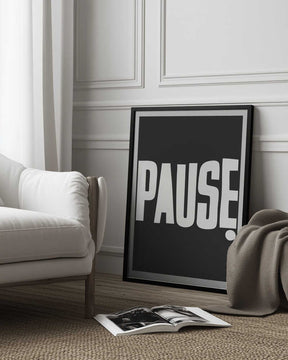 Pause Poster