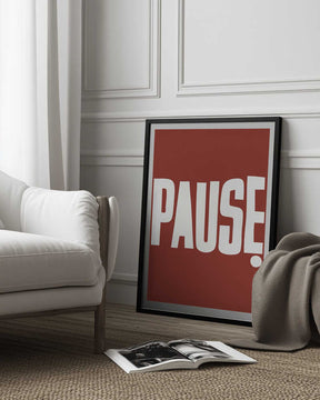 Pause Poster