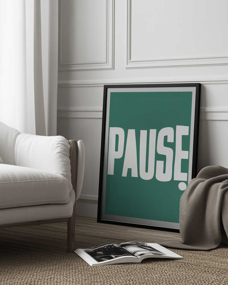 Pause Poster