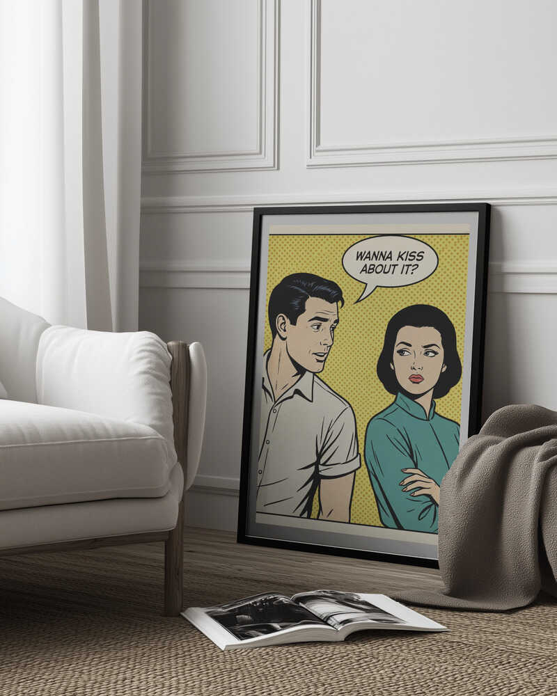 Wanna Kiss About It? Poster