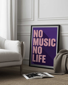 No Music, No Life Poster