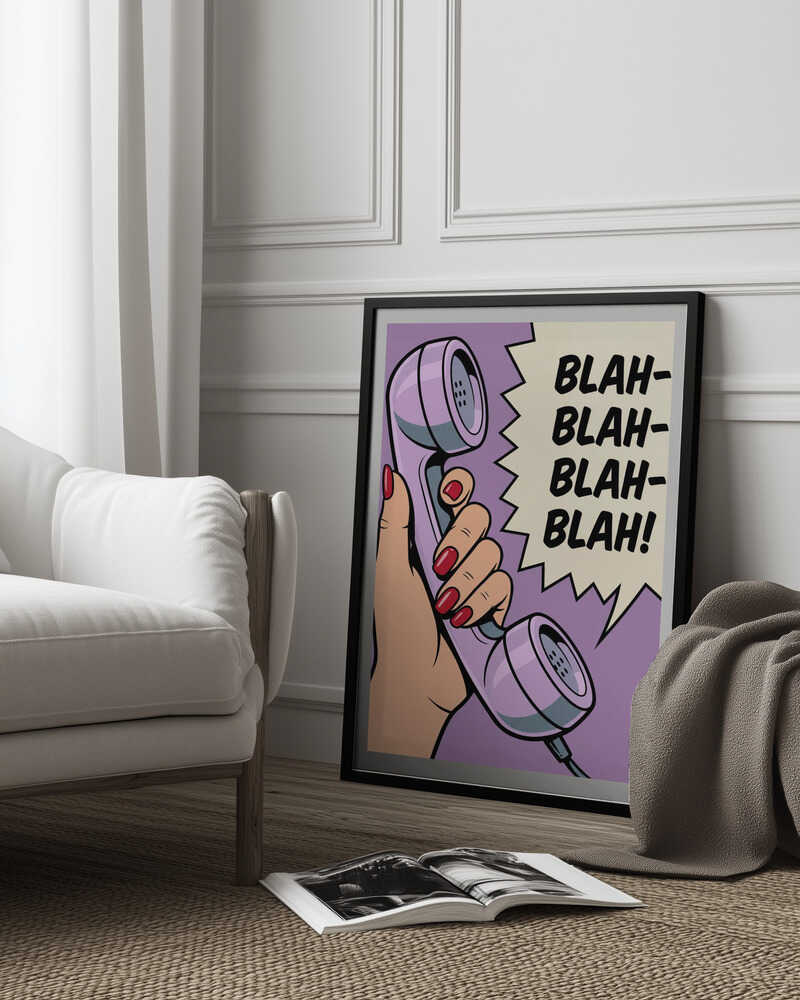 Blah Blah Blah Poster