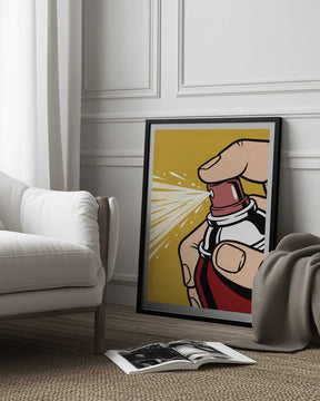Spray Bottle Poster