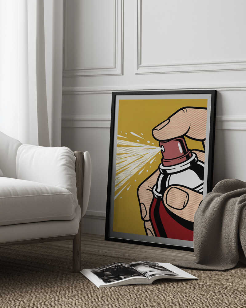 Spray Bottle Poster