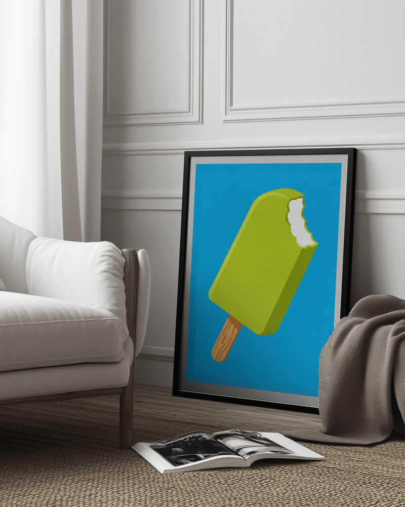 The Green Ice Cream Poster