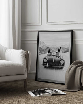 Driving In the Alps Poster