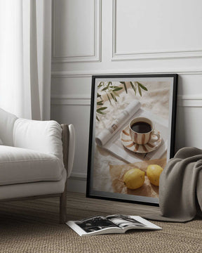 Coffee and Lemons Poster