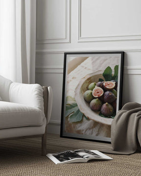 Figs In a Bowl Poster