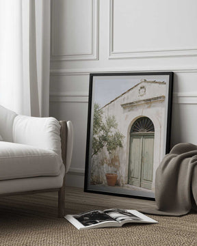Mediterranean house Poster