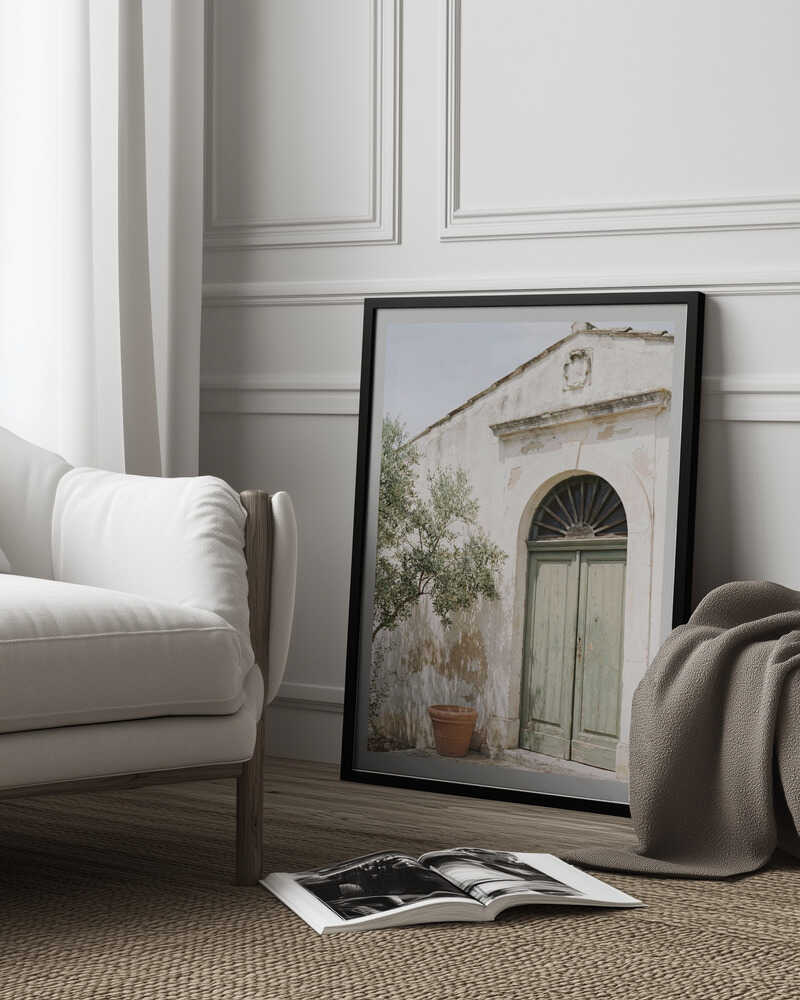 Mediterranean house Poster