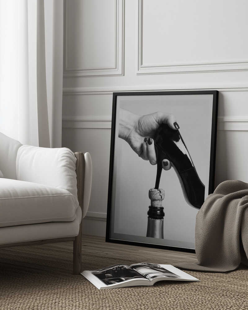 High-Heeled Wine Opener Poster