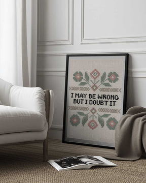 I May Be Wrong Poster