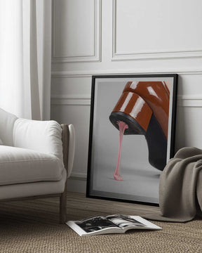 Chewing Gum Under the Shoe Poster