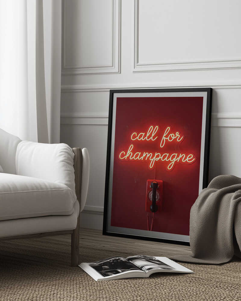 Call for Champagne Poster