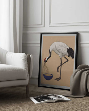 Noodle Crane Poster