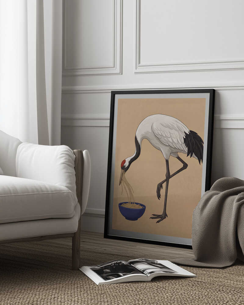 Noodle Crane Poster