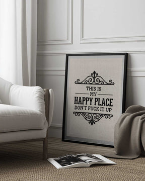 My Sassy Happy Place Poster