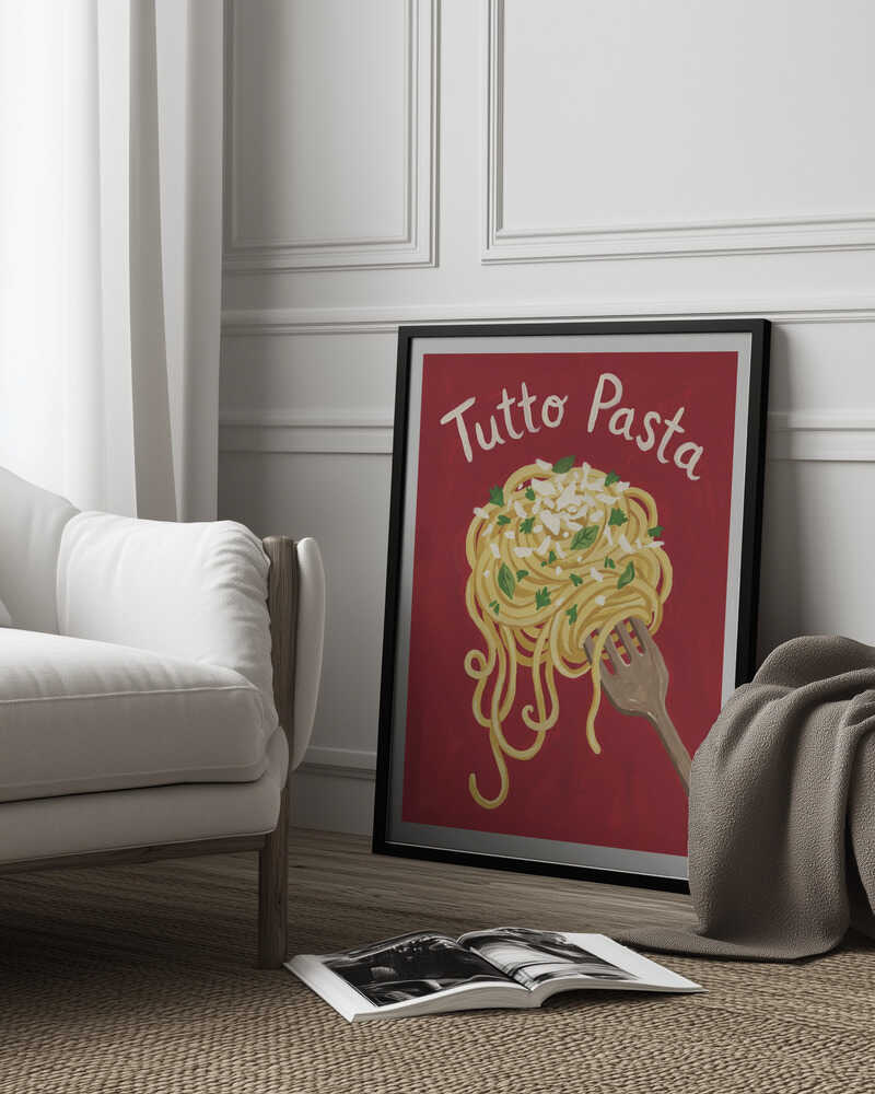 Rustic Italian Pasta Poster