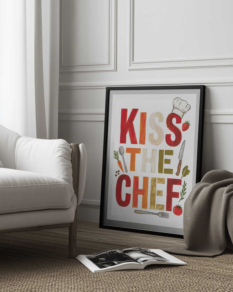 Kiss The Chef Poster