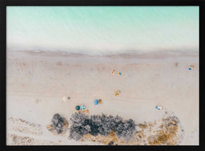 a day at the beach Poster