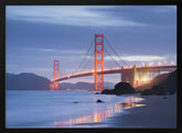 Golden Gate Twilight Poster