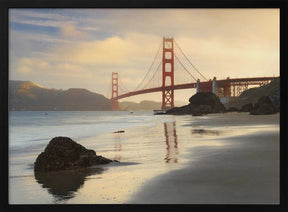 Golden Gate Morning Poster