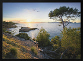 Mediterranean sunset Poster