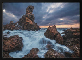 Spain - Urros de Liencres Sunset Poster