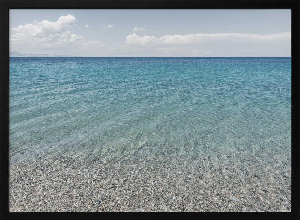 Italian seascape Poster