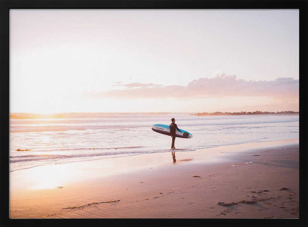 Venice Beach Surfer Poster