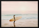 Surfer Cowgirl Poster