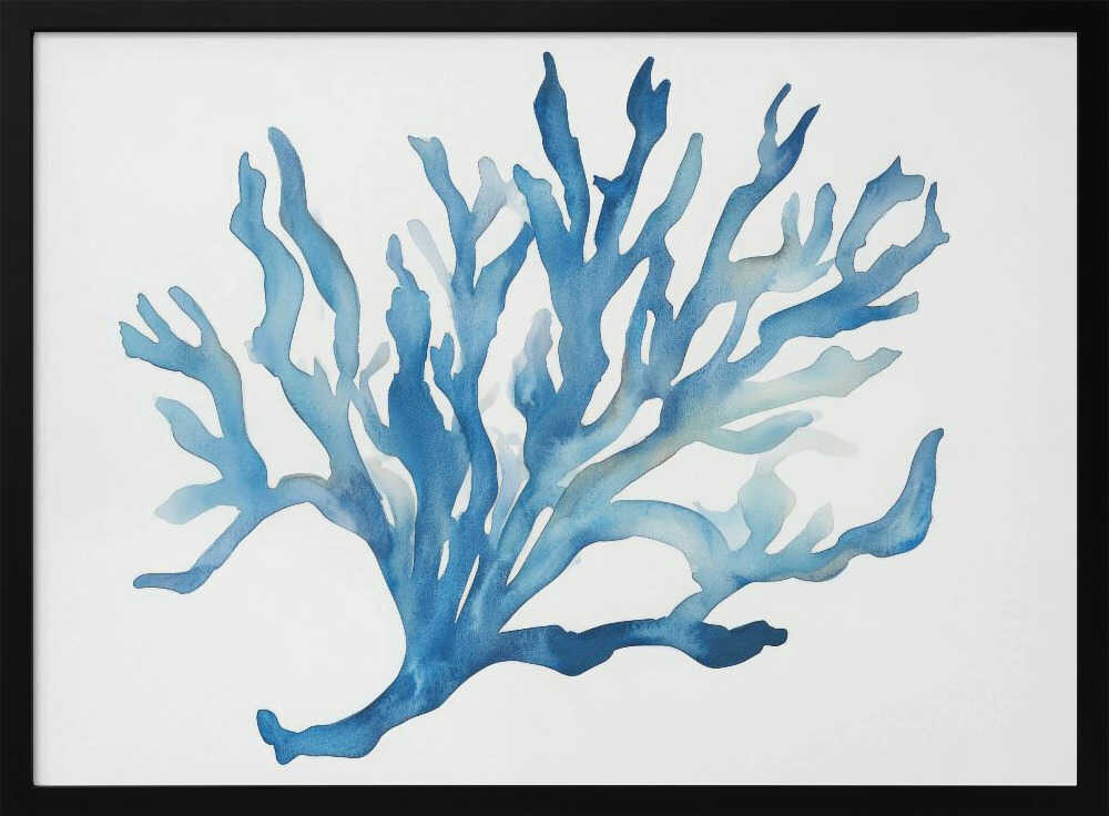 Blue Coral Poster