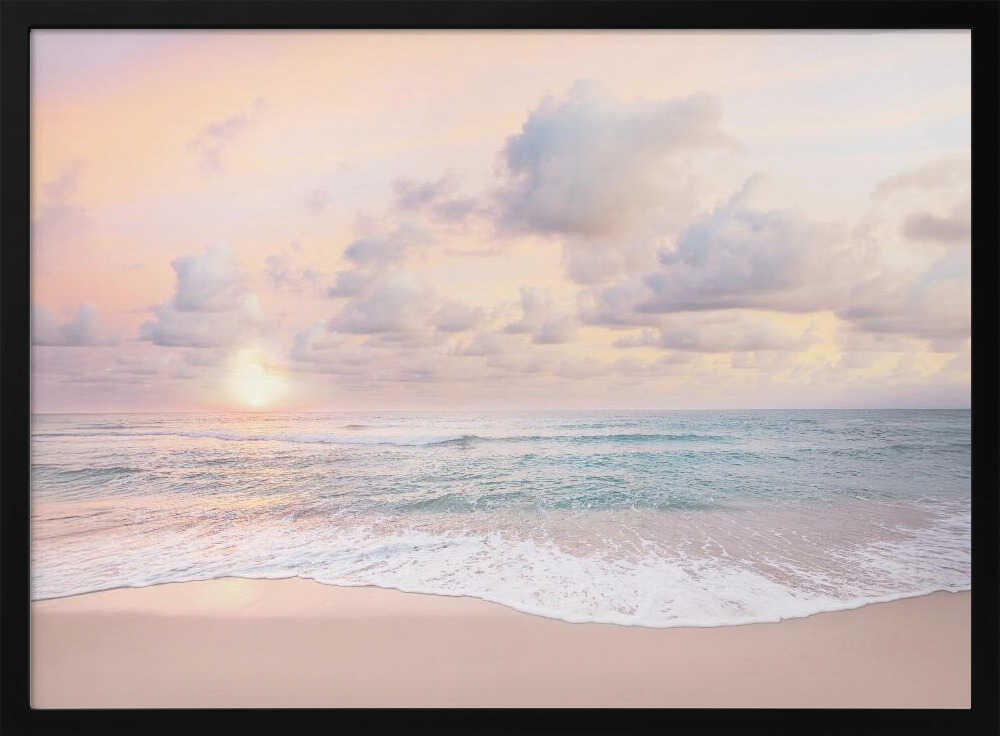 Cloudy Sunset Poster