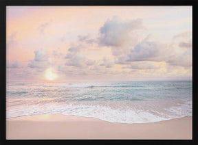 Cloudy Sunset Poster