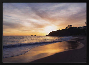 Laguna Beach Ocean Sunset Photography Poster