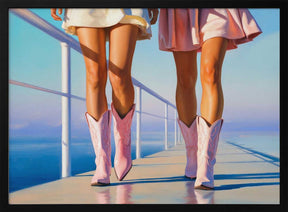 Boardwalk Walk Poster