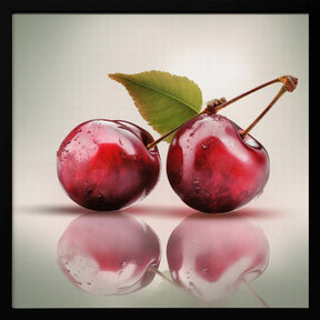 Two Cherries Poster