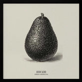 Vintage Vegetables - Avocado Poster